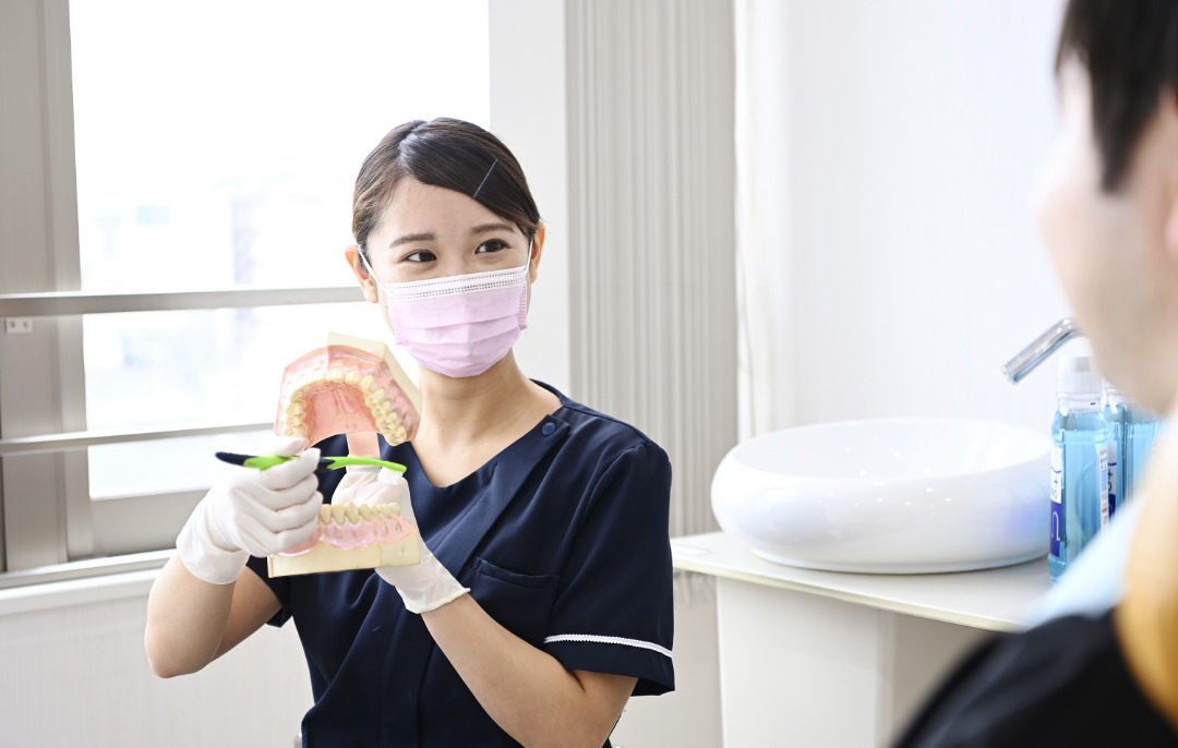 ブラッシング指導